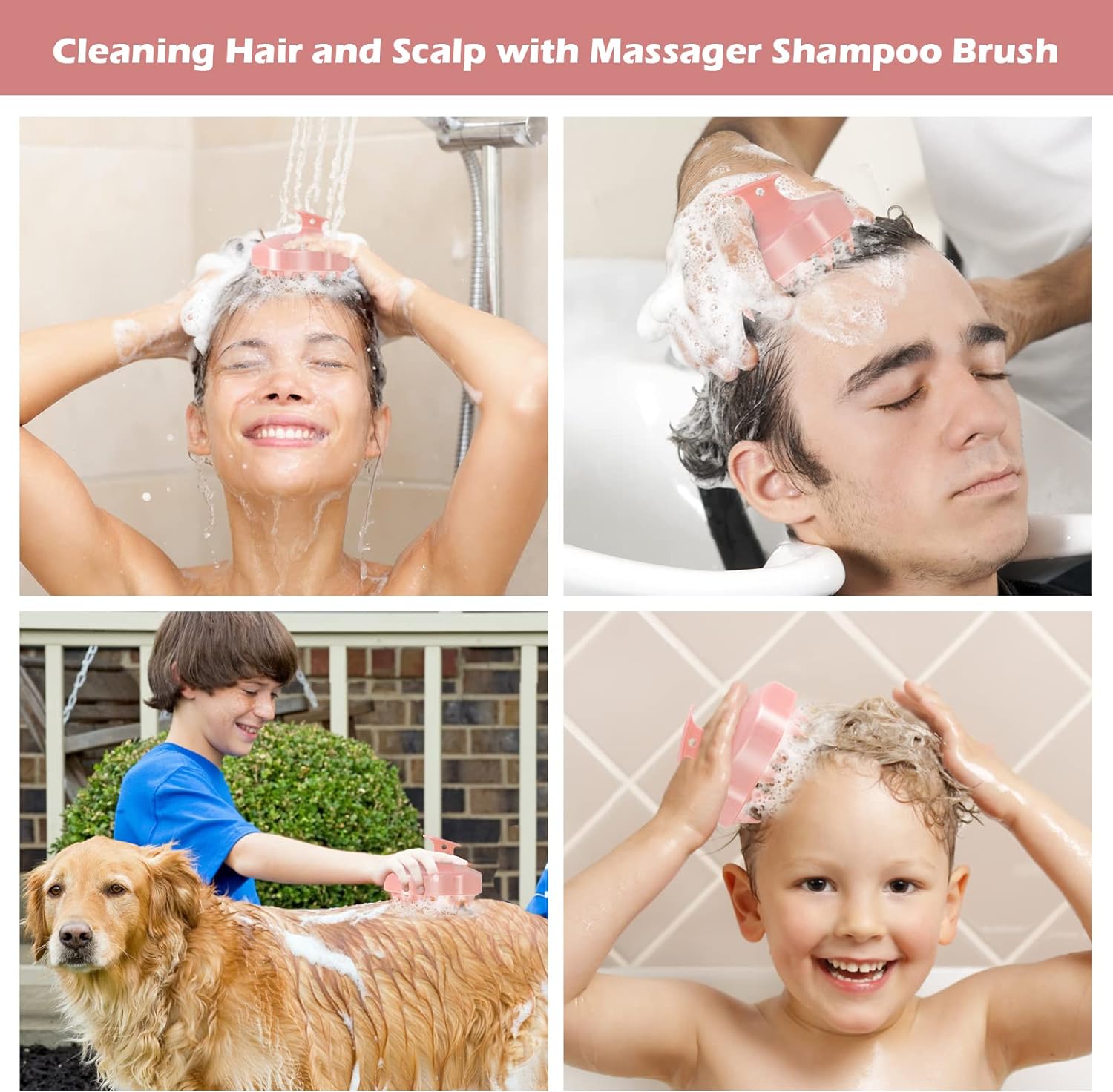 Hair Scalp Massager, Shampoo Brush, Pets Hair Care Tool Hair Scalp Massager, Shampoo Brush, Pets Hair Care Tool